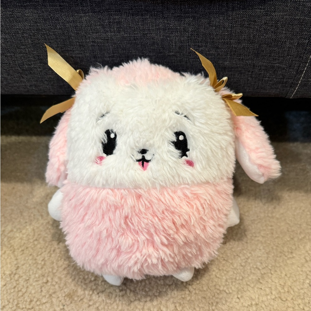 💝 Pikmi Pop scented plush pink and white fluffy puppy